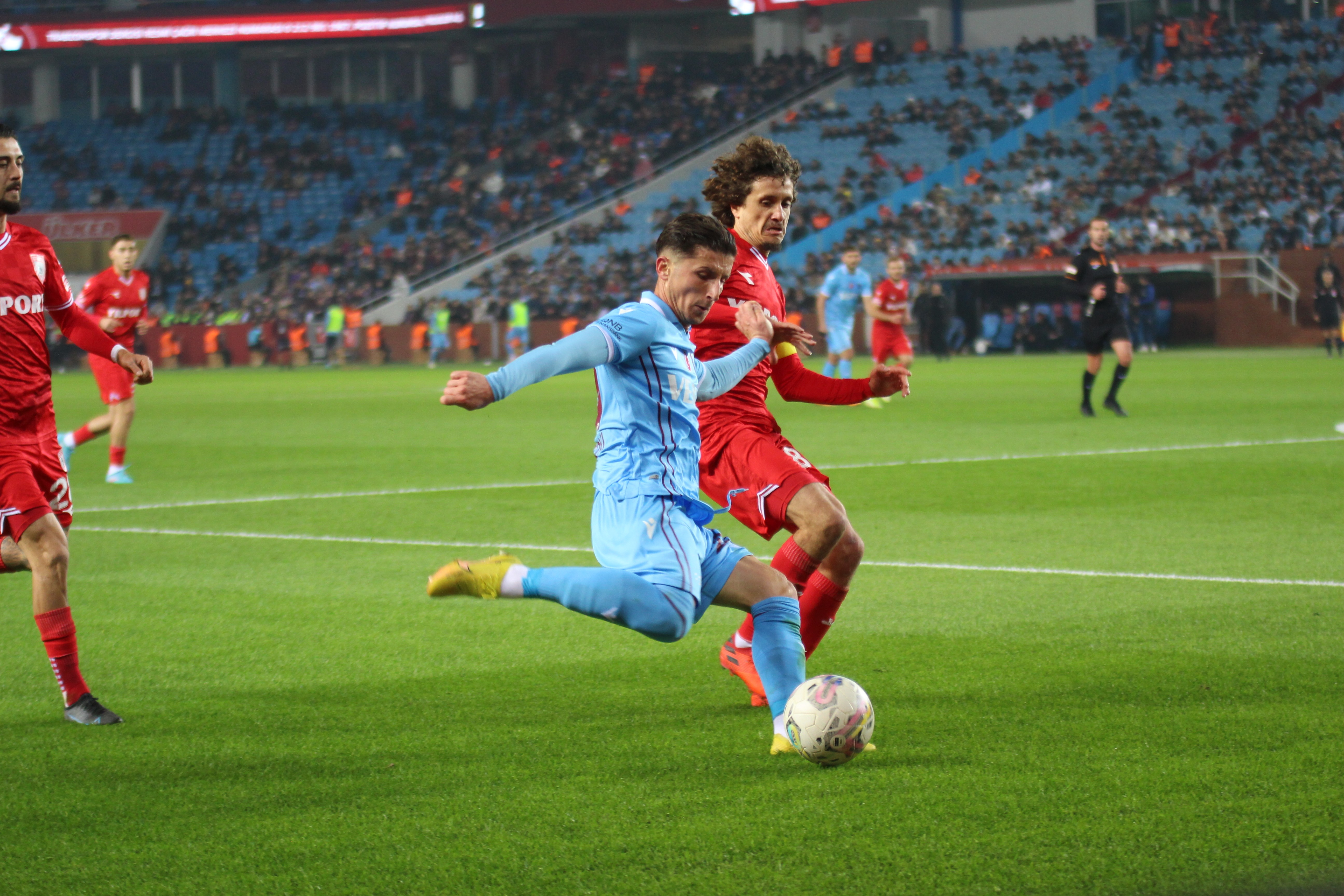 ZİRAAT TÜRKİYE KUPASI 5. TURUNDA TRABZONSPOR: 3 - SAMSUNSPOR: 0