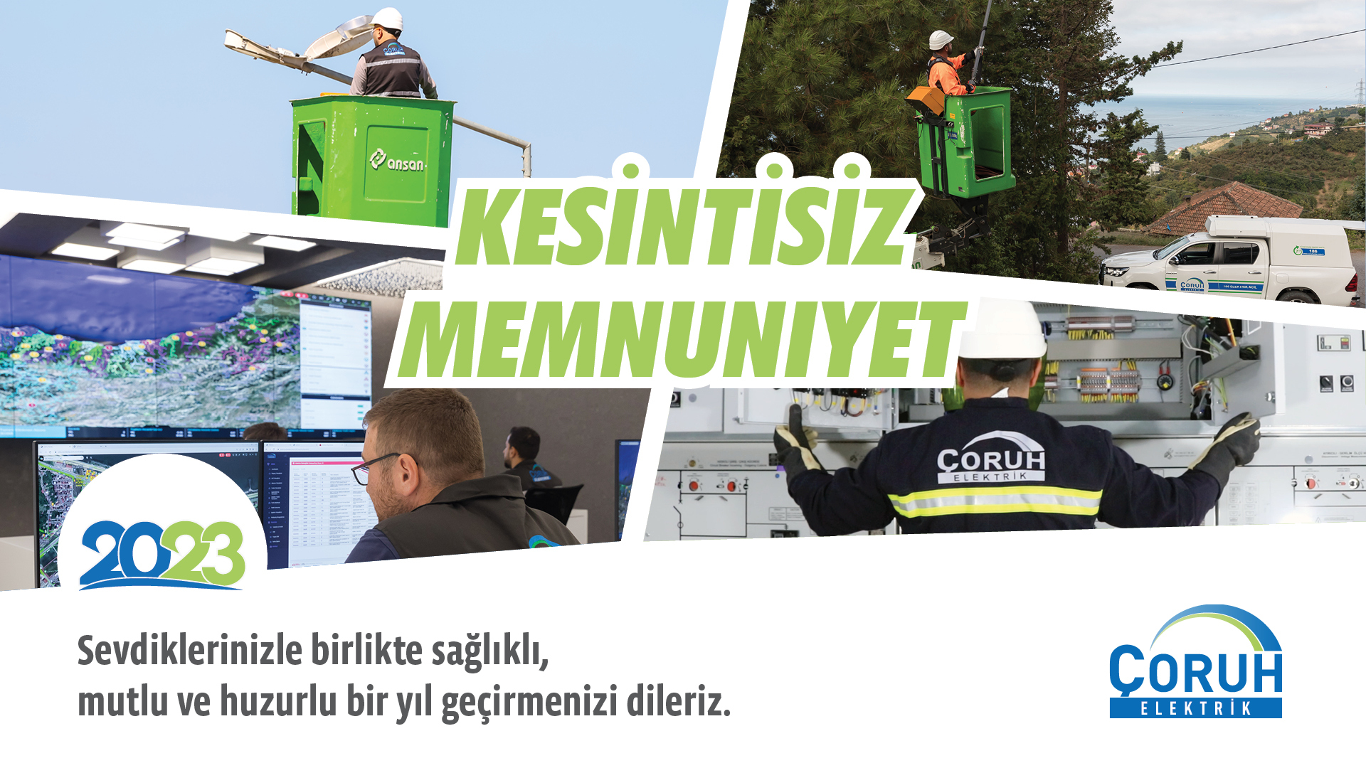 ÇORUH ELEKTRİK YENİ YIL KUTLAMA MESAJI 2023