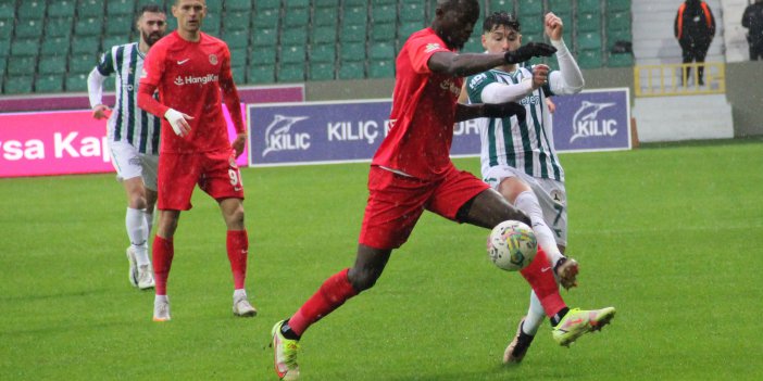 SÜPER LİG: GİRESUNSPOR: 0 - ÜMRANİYESPOR: 1