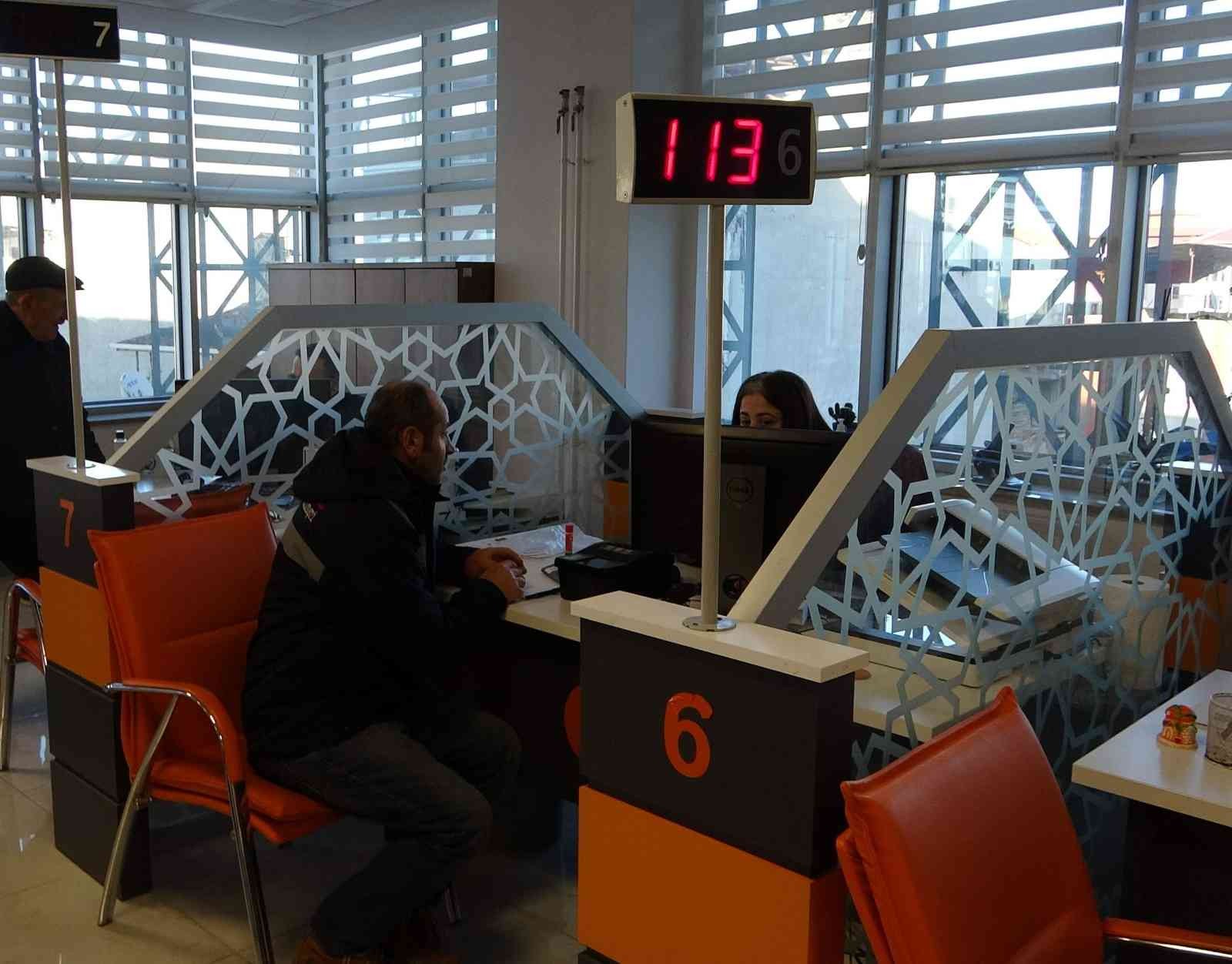 TRABZON ORTAHİSAR İLÇESİNDE, 330 BİN NÜFUSUN 311 BİNİNDEN FAZLASINA ÇİPLİ KİMLİK KART VERİLDİ