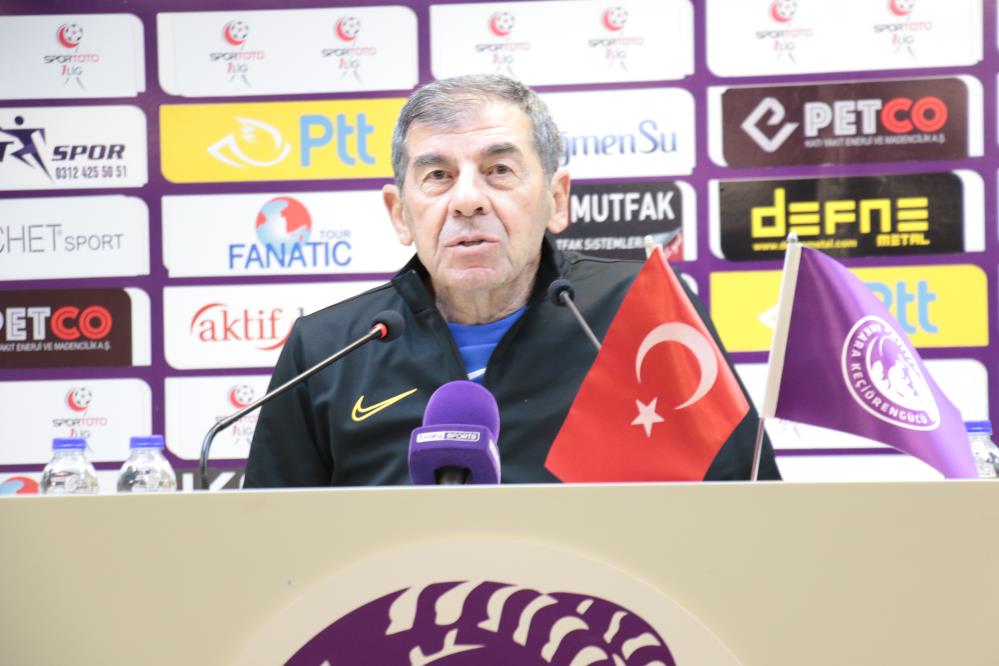 ANKARA KEÇİÖRENGÜCÜ HOCASI HAMDİ YILMAZ: “BİR ÜST LİGE ÇIKMAK İÇİN VAR GÜCÜMÜZLE ÇALIŞACAĞIZ. FUTBOLCULARDAN SON DERECE MEMNUNUM, BUNDAN SONRAKİ MAÇLARIMIZDA İNŞALLAH HATALARIMIZI TELAFİ EDEREK İLERLERİZ” DEDİ