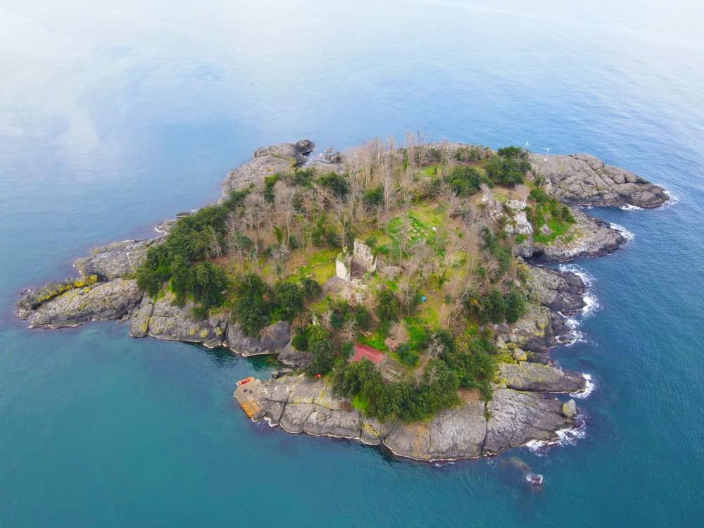 DOĞU KARADENİZ’İN İNSAN YAŞAYABİLEN TEK ADASI OLAN GİRESUN ADASI TURİZME KAZANDIRILIYOR