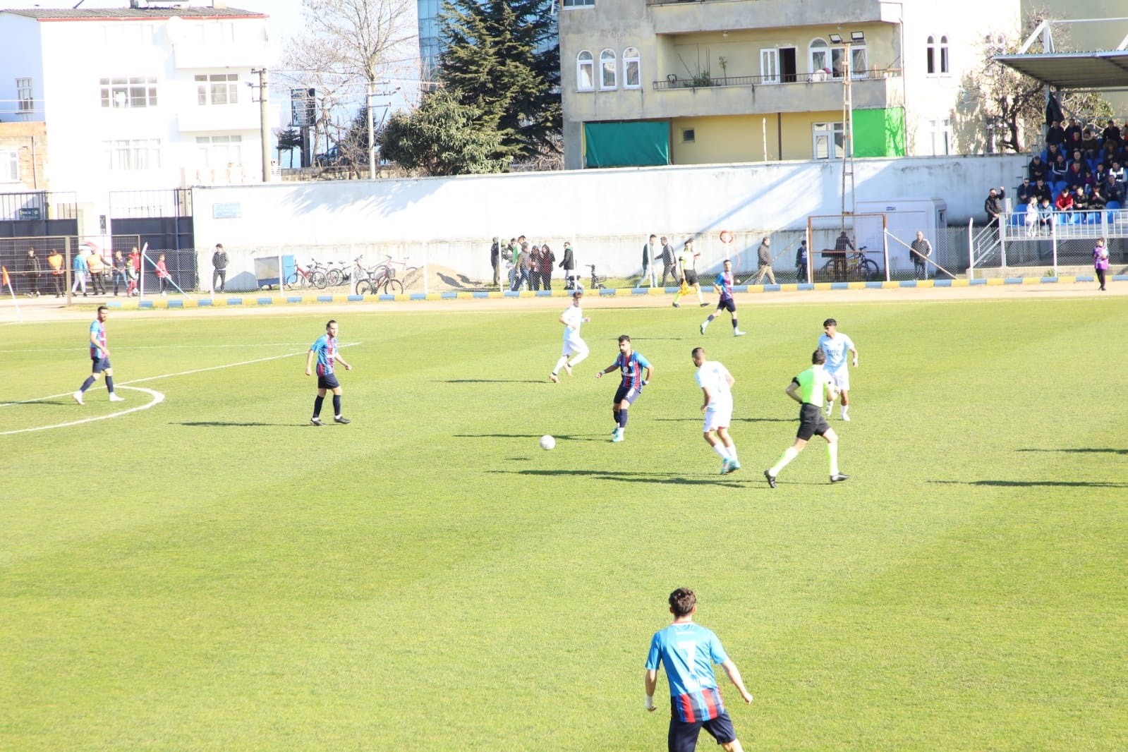 TFF 3. LİG MAÇINDA FATSA BELEDİYESPOR , KONUK ETTİĞİ BEYOĞLU YENİ ÇARŞISPOR'A 2 - 1 YENİLDİ