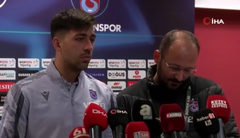 SPOR TOTO SÜPER LİG'İN 20. HAFTASINDA SAHASINDA İSTANBULSPOR'U 4-0 MAĞLUP EDEN TRABZONSPOR'DA YUNAN OYUNCU BAKASETAS, ÖNEMLİ BİR GALİBİYET ALDIKLARINI BELİRTEREK, "3 PUAN ALDIK. İSTEĞİMİZ DE BUYDU; BUNU D