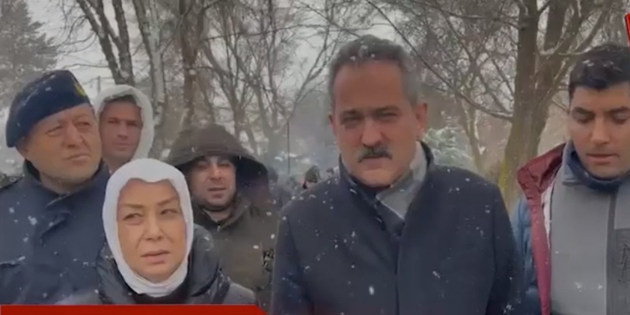 TÜRKİYE'DE OKULLAR 13 ŞUBAT'A KADAR TATİL EDİLDİ. AÇIKLAMA MİLLİ EĞİTİM BAKANI MAHMUT ÖZER'DEN GELDİ
