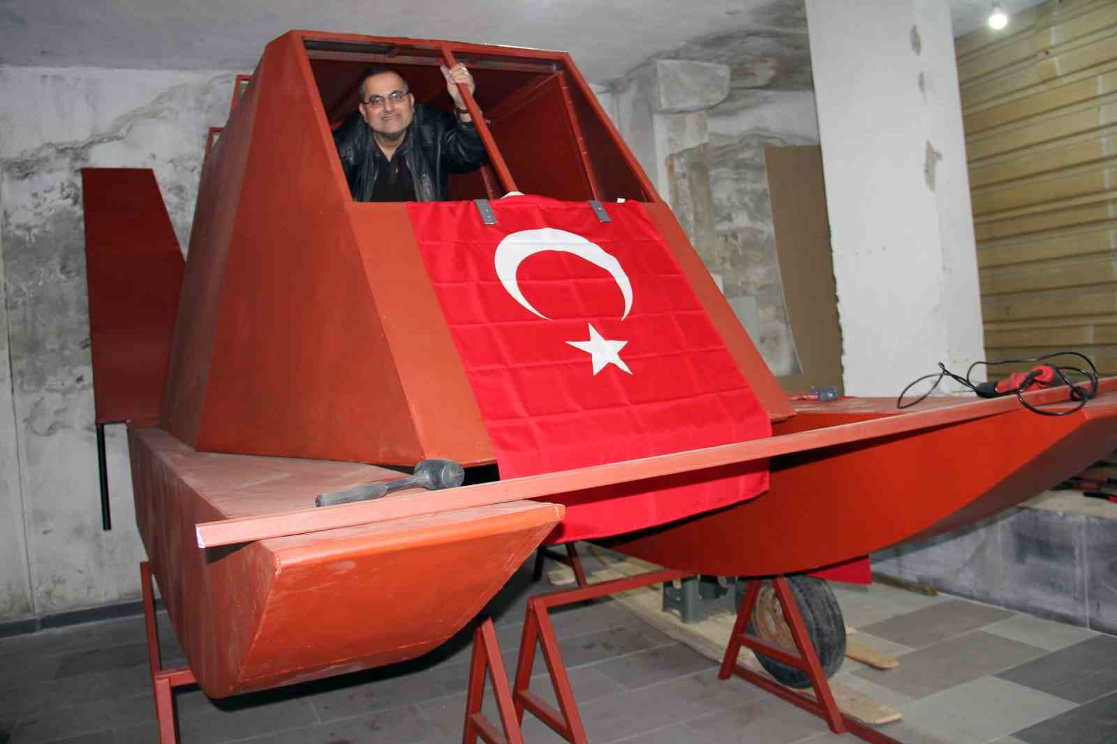 ALMANYA'DA YAKLAŞIK 35 YIL SAVUNMA SANAYİİ SEKTÖRÜNDE MAKİNE TEKNİKERİ OLARAK ÇALIŞAN 53 YAŞINDAKİ BİROL UĞURLU, KARADA VE DENİZDE GİDEBİLEN ARAMA KURTARMA ARACININ ÇALIŞMALARINA GİRESUN'UN BULANCAK İLÇESİNDE BAŞLA