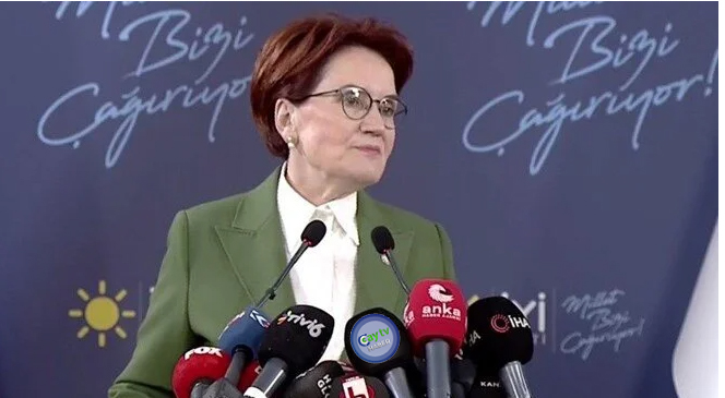 MERAL AKŞENER AÇIKLADI: İYİ PARTİ 6'LI MASADAN AYRILDI. ORTAK ADAY KONUSUNDA ANLAŞMAYA SAĞLAYAMAYAN 6'LI MASA YIKILDI. MERAL AKŞENER, KEMAL KILIÇDAROĞLU'NUN ADAYLIĞINI KABUL ETMEDİ