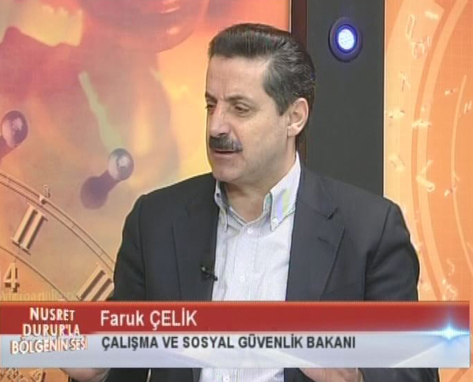 Bakan Çelik Çay TV'ye Konuk Oldu