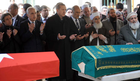 Erdoğan Bayramoğlu'nun Cenaze Töreninde