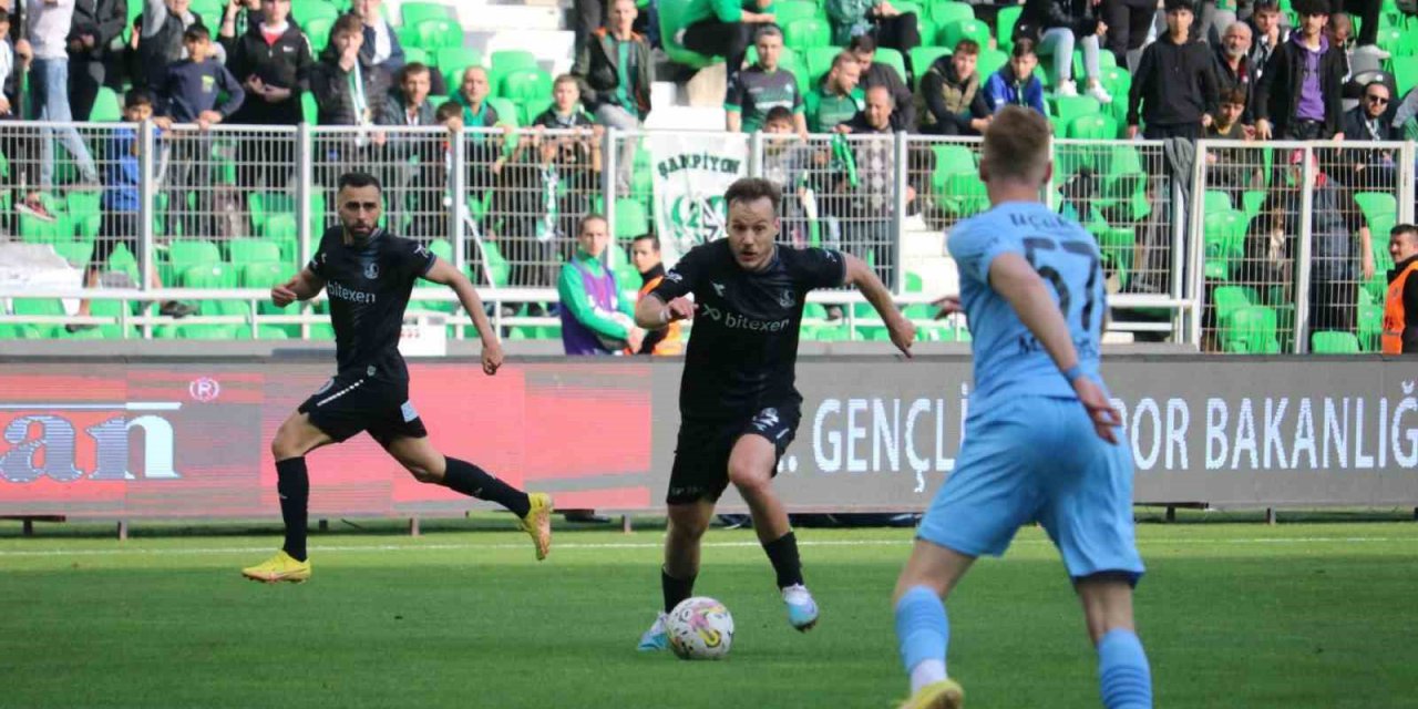 SPOR TOTO 1. LİG 31.HAFTASINDA SAKARYASPOR, KONUK ETTİĞİ MANİSA FUTBOL KULUBÜ'NÜ 2 - 0 MAĞLUP ETTİ