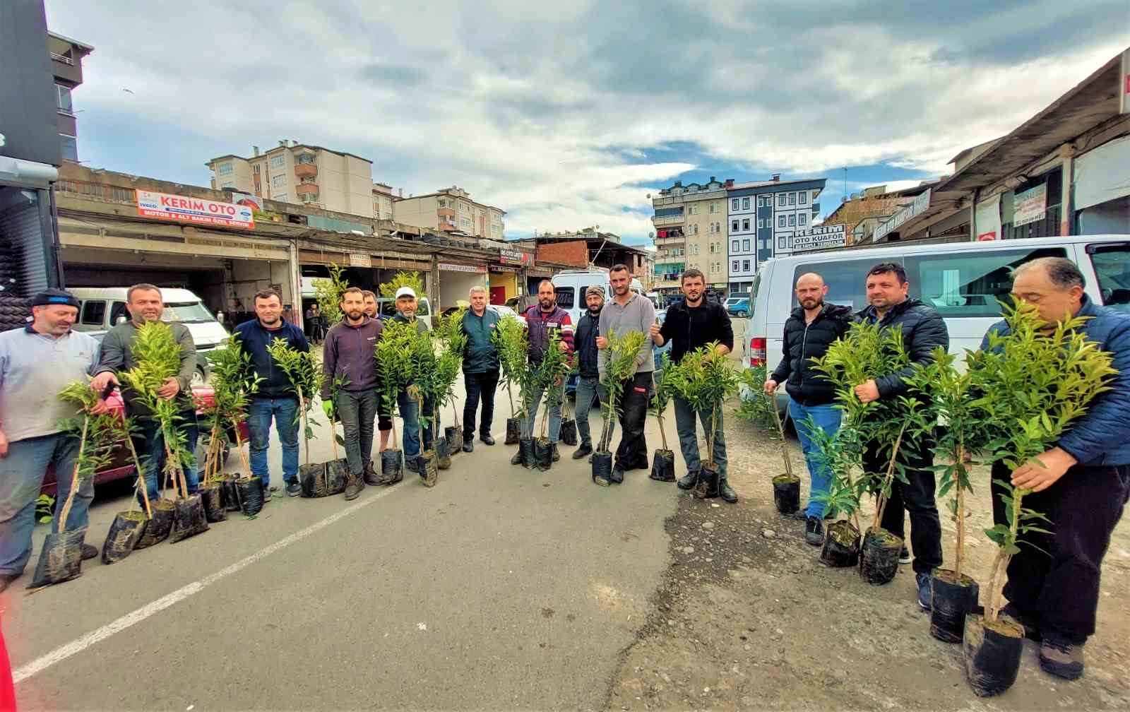 ORDU'NUN ALTINORDU BELEDİYESİ TARAFINDAN 2 YILDA TOPLAM 341 BİN FİDANIN TOPRAKLA BULUŞTURULDU