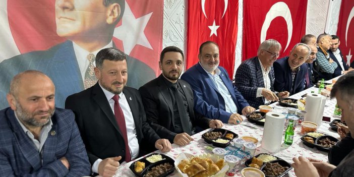 YENİDEN REFAH PARTİSİ RİZE MİLLETVEKİLİ ADAYLARI ELMALI KÖYÜ DERNEĞİ 28. GELENEKSEL İFTAR'INA KATILDI