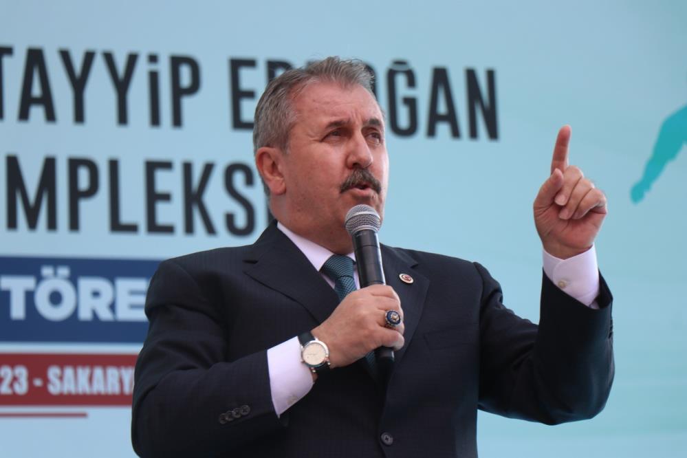 BÜYÜK BİRLİK PARTİSİ (BBP) GENEL BAŞKANI MUSTAFA DESTİCİ, "BİZ BU VATANI EMLAK OFİSİNDEN SATIN ALMADIK. BİZ BU VATANI ŞEHİT KANLARI VEREREK ALDIK