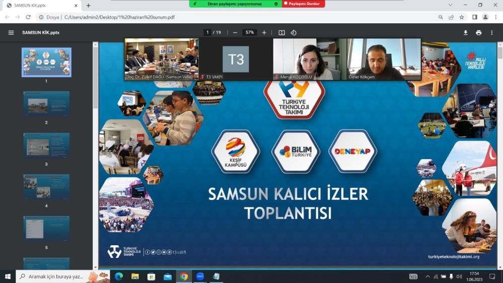 SAMSUN’DA 13 BİN 942 ÖĞRENCİ ’BİLİM SAMSUN’ ETKİNLİKLERİNİ KATILDI