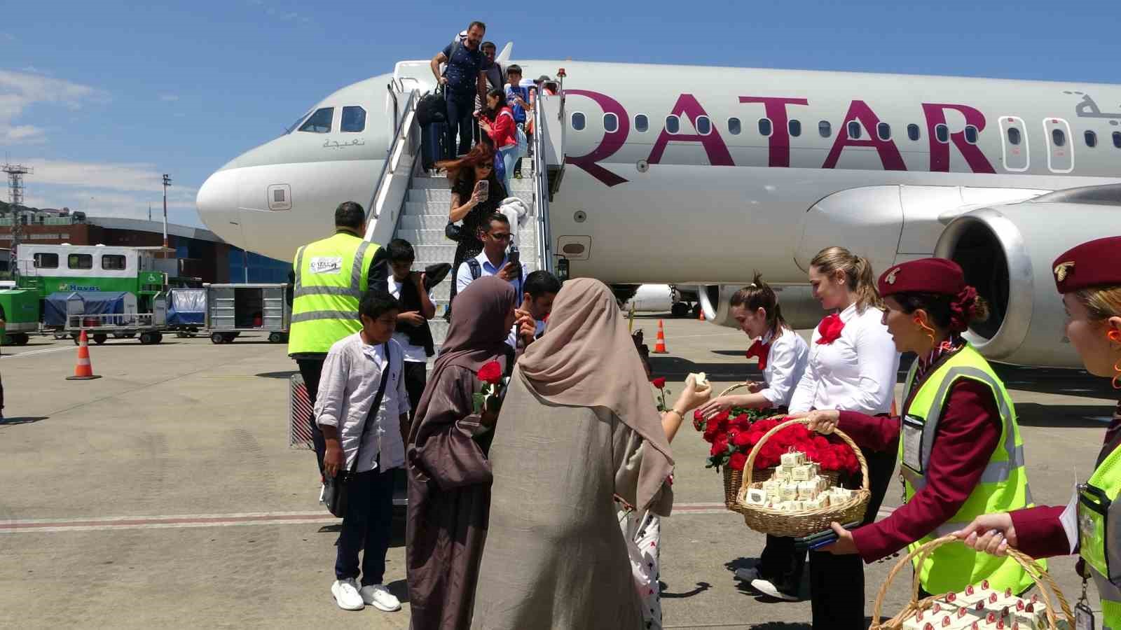 TRABZON HAVALİMANI’NDA TURİZM SEZONU YOĞUNLUĞU BAŞLADI
