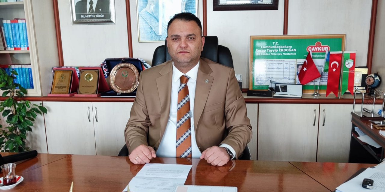 Rize Ziraat Odası Başkanı Bünyamin Arslan ; Göreve geldiklerinden bugüne kadar olan çalışmalarla ilgili bilgi verdi