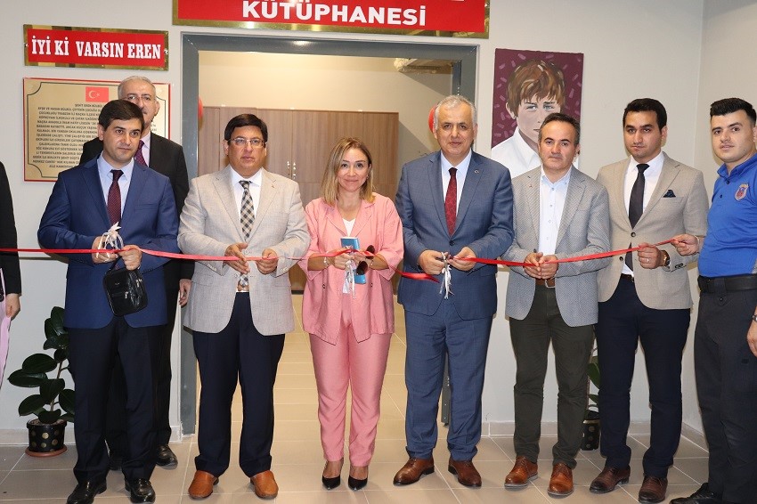 SAMSUN KAVAK ÇOCUK VE GENÇLİK KAPALI CEZA İNFAZ KURUMU BÜNYESİNDE ’ŞEHİT EREN BÜLBÜL KÜTÜPHANESİ’ HİZMETE AÇILDI