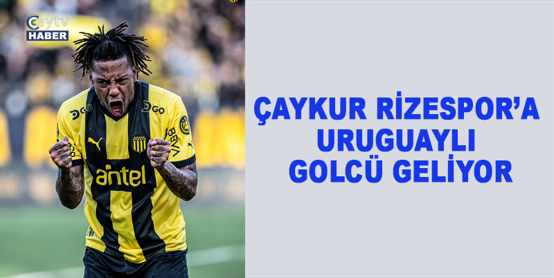 ÇAYKUR RİZESPOR, PENAROL FORMASI GİYEN TECRÜBELİ 33 YAŞINDAKİ URUGUAYLI FORVET ABEL HERNANDEZ'İ KADROSUNA KATMAK İSTİYOR. ANLAŞMADA SONA GELİNDİĞİ ÖĞRENİLDİ
