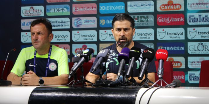 ÇAYKUR RİZESPOR TEKNİK DİREKTÖRÜ İLHAN PALUT: “SÜPER LİG’DE DAHA İYİ İŞLER YAPMAK VE DOĞRU HAMLELER YAPMAK İSTİYORUZ”