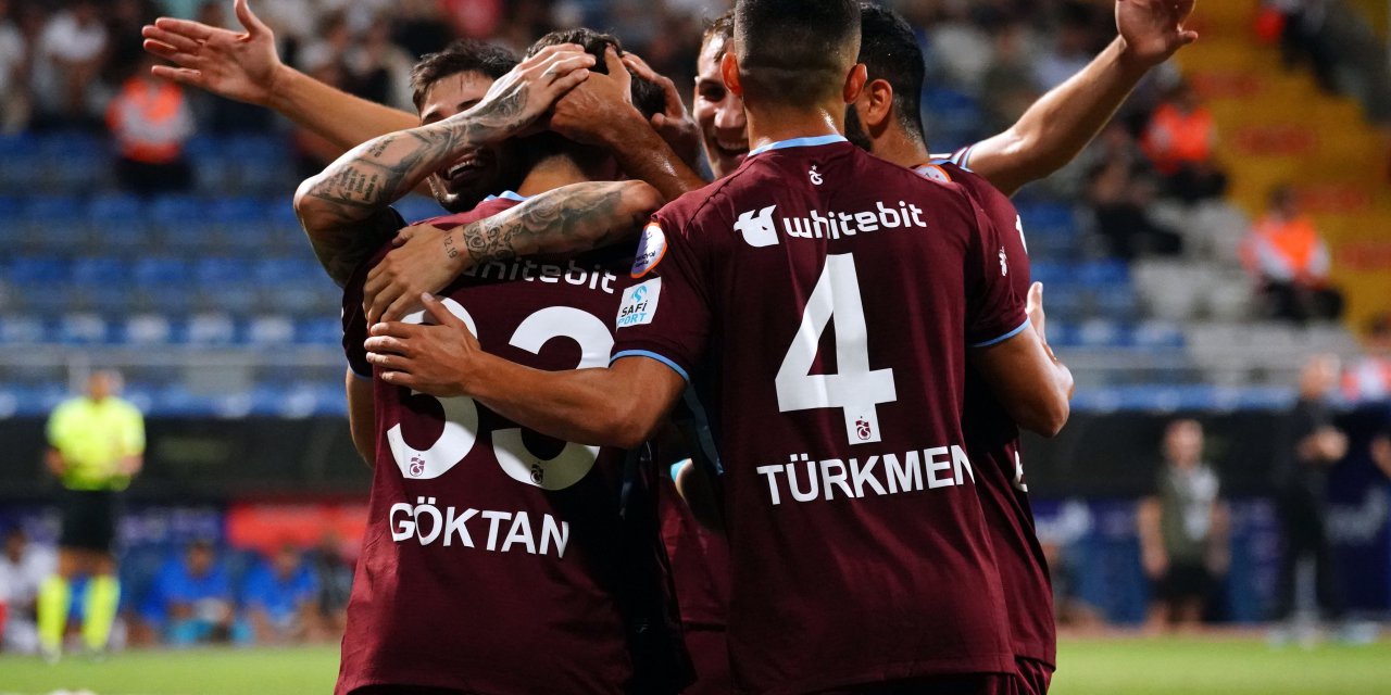 TRABZONSPOR Ç.RİZESPOR YENİLGİSİNİN FATURASINI KASIMPAŞA'YA KESTİ. KASIMPAŞASPOR'U KENDİ SAHASINDA 5 - 1 MAĞLUP ETTİ