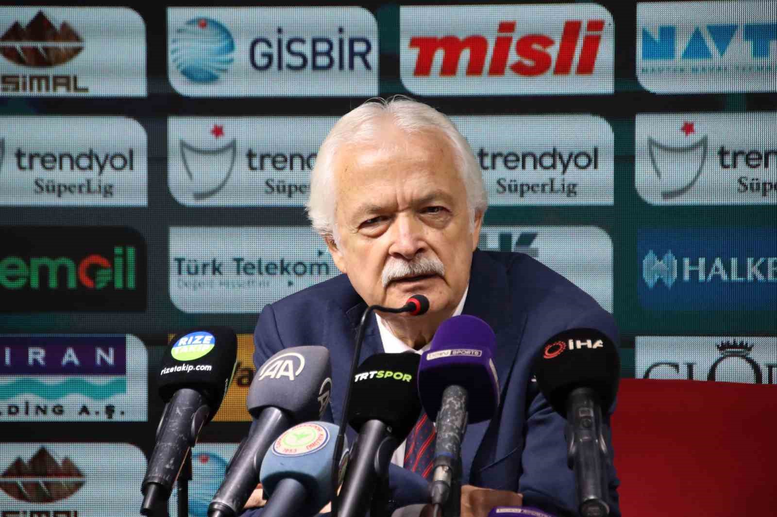 FATİH KARAGÜMRÜK TEKNİK DİREKTÖRÜ ALPARSLAN ERDEM, ÇAYKUR RİZESPOR MAÇININ ARDINDAN "GOLÜ ARARKEN, YEMEMİZ ÜZDÜ" DEDİ