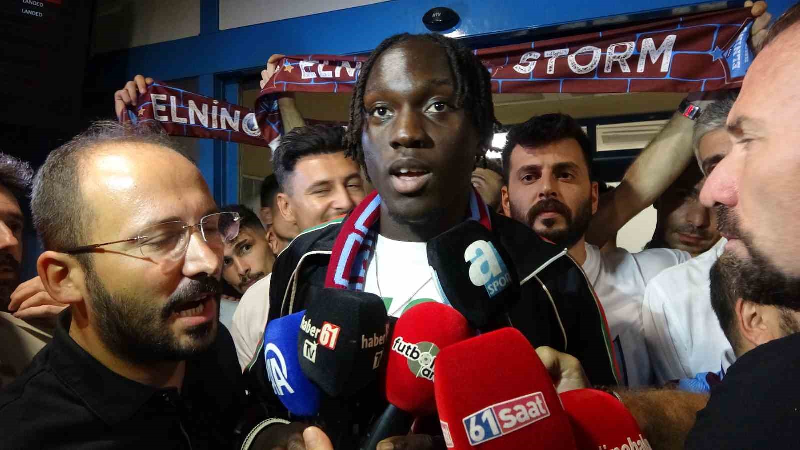 TRABZONSPOR TRANSFER GÖRÜŞMELERİNDE BULUNDUĞU BATİSTA MENDY'İ TRABZON'A GETİRDİ