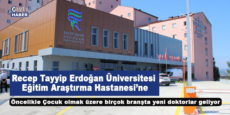YUSUF YILMAZ; EYLÜL AYI İÇERİSİNDE RTEÜ EĞİTİM ARAŞTIRMA HASTANESİNE EYLÜL AYI İÇİNDE ÇOCUK ENDOKRİNOLOJİSİ, ÇOCUK İMMÜNOLOJİSİ VE ALERJİSİ, ÇOCUK NEFROLOJİSİ BRANŞLARINDA BİRER UZMAN DOKTAR ATAMASI YAPILMASI BEKLENİYOR DEDİ
