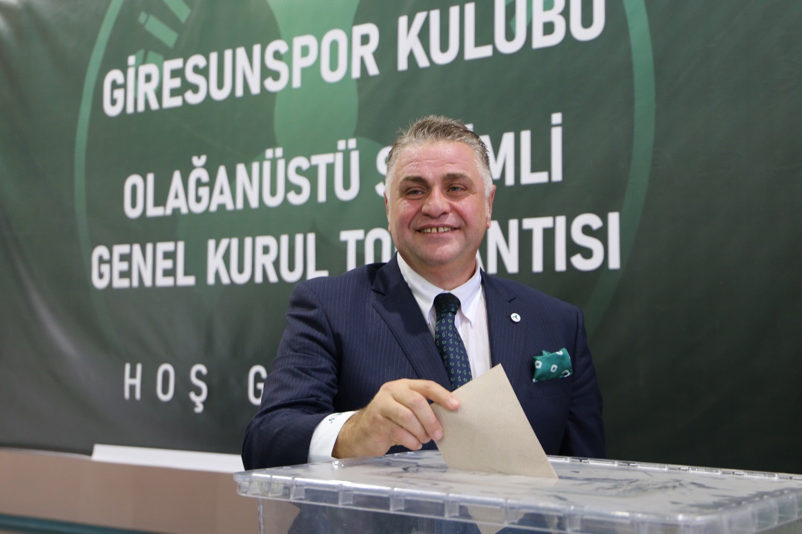GİRESUNSPOR’DA NAHİD YAMAK, YENİDEN BAŞKANLIĞA SEÇİLDİ
