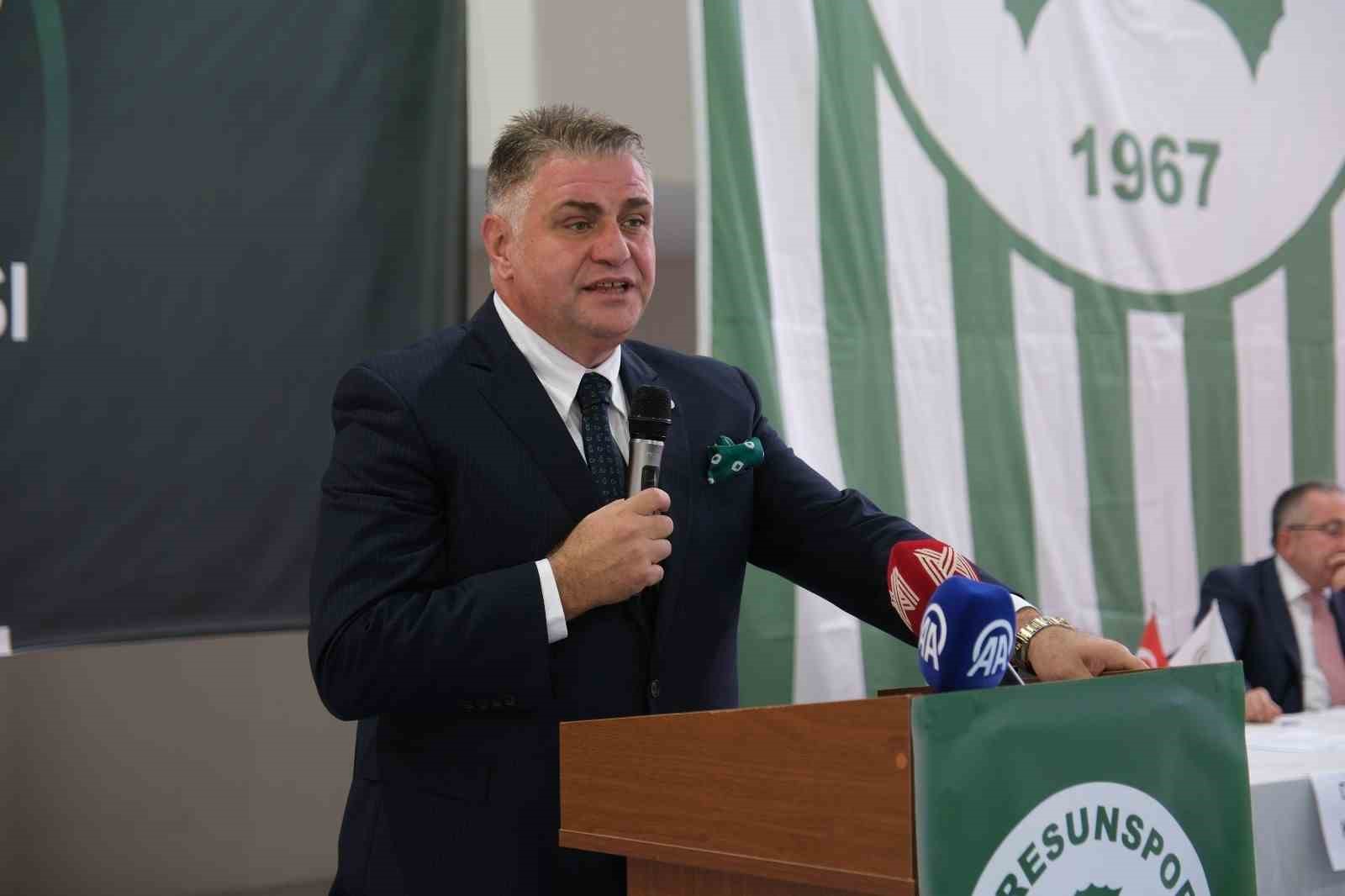 GİRESUNSPOR BAŞKANI NAHİD RAMAZAN YAMAK, GİRESUNSPOR'UN MALİ YOLSUZLUKLARLA ALAKALI HAZIRLANAN VE İÇİŞLERİ BAKANLIĞI'NA SUNULAN DOSYALARININ İŞLEME ALINMASINI İSTEDİKLERİNİ SÖYLEDİ