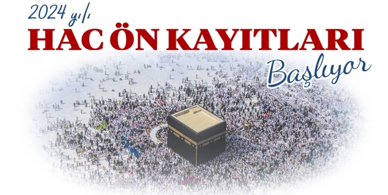 HAC ÖN KAYITLARI BAŞLIYOR. DİYANET İŞLERİ BAŞKANI PROF. DR. ALİ ERBAŞ, 2024 YILI HAC KAYDI VE GÜNCELLEME İŞLEMLERİNİN 13 EYLÜL 2023 TARİHİNDE BAŞLAYACAĞINI DUYURDU