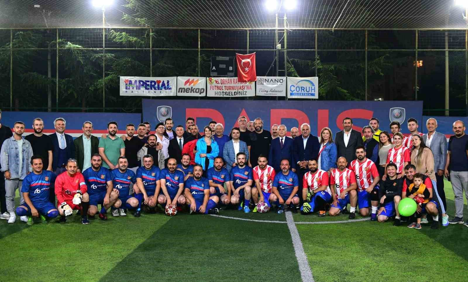 TRABZON GAZETECİLER CEMİYETİ'NİN 16. KEZ DÜZENLEDİĞİ ORHAN KAYNAR FUTBOL TURNUVASI BAŞLADI