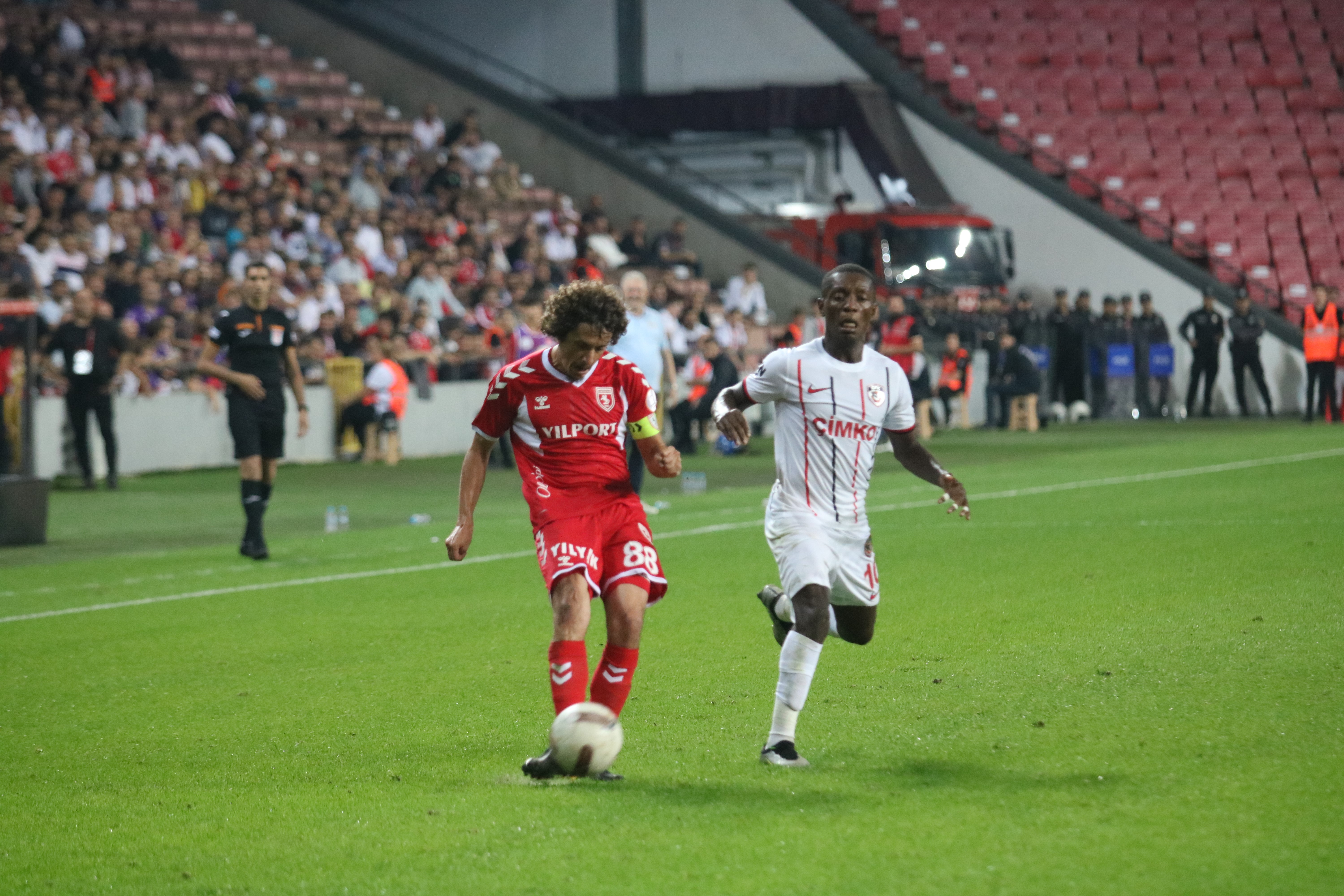 KARADENİZ TEMSİLCİSİ SAMSUNSPOR LİG'İN 7. HAFTASINDA KENDİ SAHASINDA GAZİANTEPSPOR'A 2 - 1 YENİLDİ