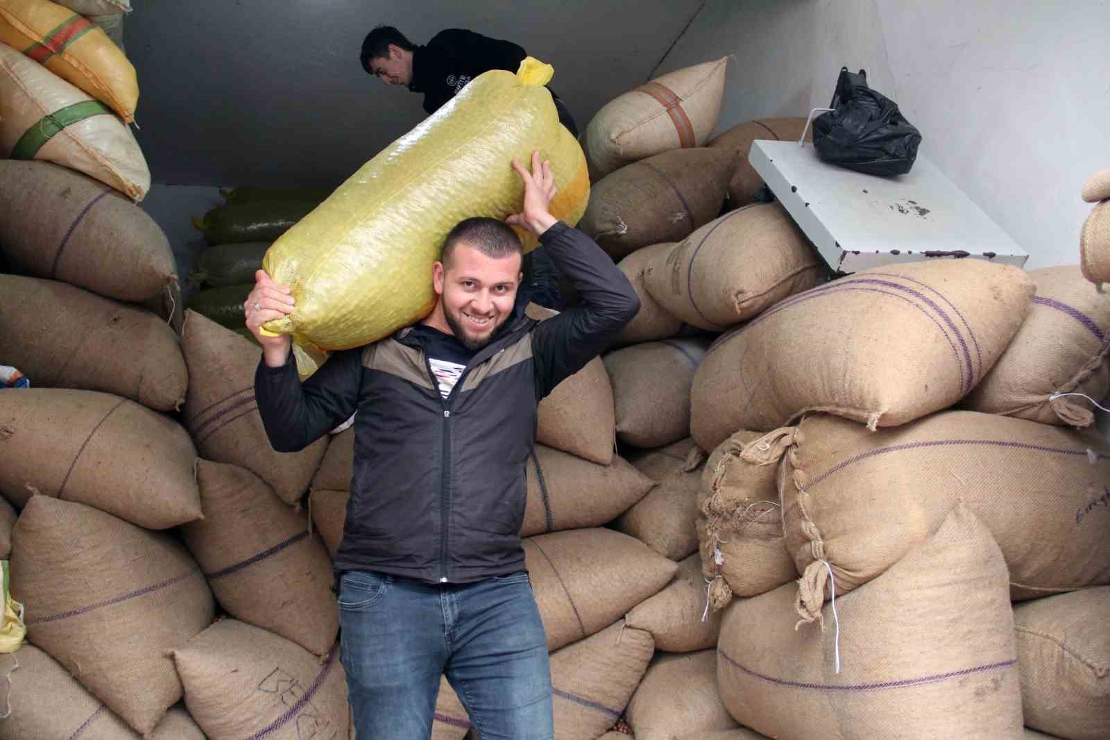 GİRESUN'DA SERBEST PİYASADA HAFTAYA 107 LİRADAN BAŞLAYAN FINDIK FİYAT İSTİKRARINI SÜRDÜRÜYOR