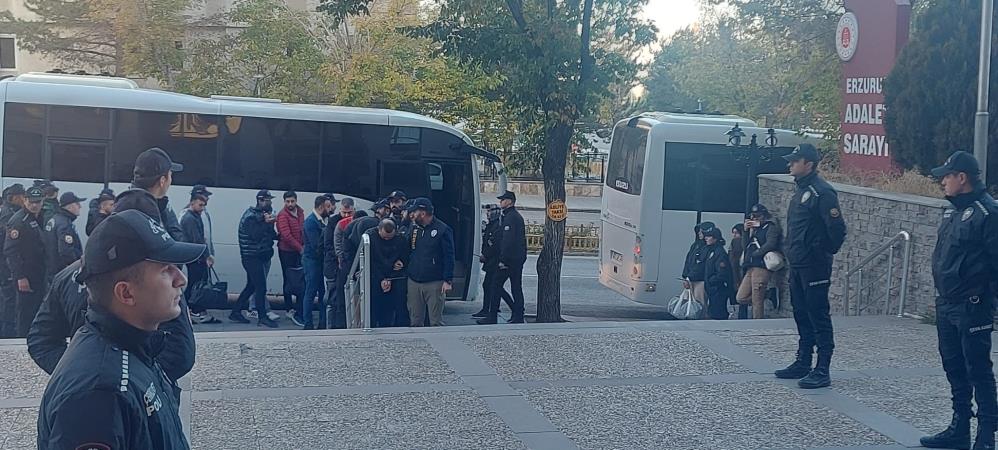 ERZURUM'DA DÜZENLENEN DOLANDIRICILIK OPERASYONUNDA GÖZALTINA ALINAN 47 ŞÜPHELİDEN 39'U TUTUKLANDI