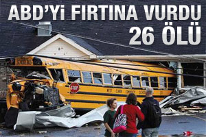 ABD'de fırtına: 26 ölü