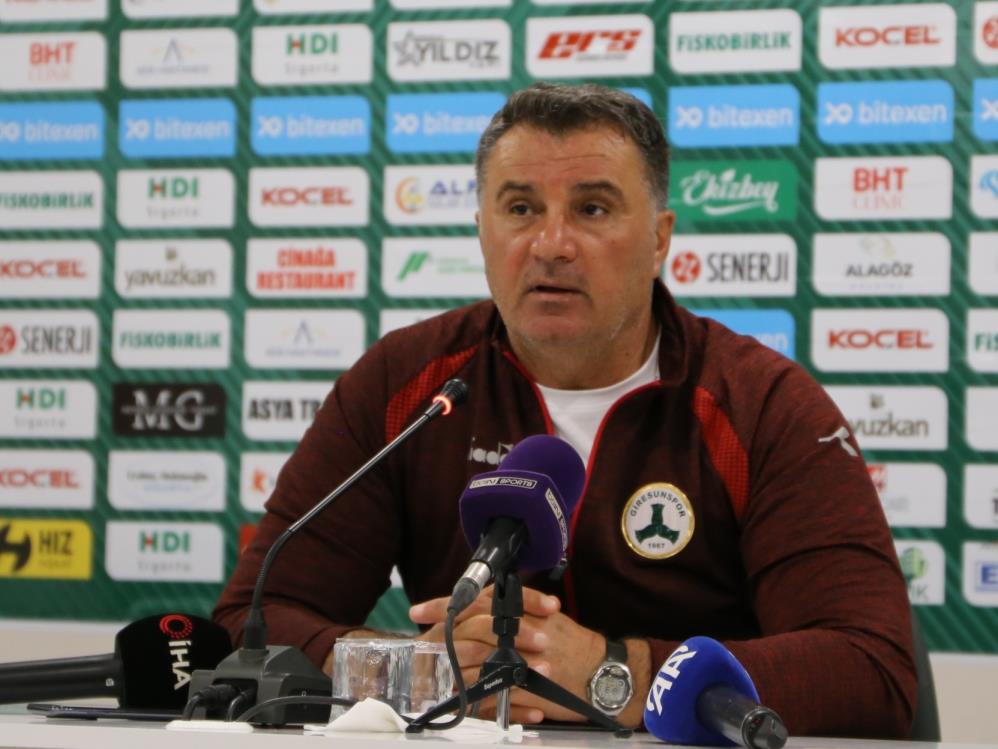 TRENDYOL 1. LİG EKİPLERİNDEN GİRESUNSPOR'LA YOLLARI AYRILAN TEKNİK DİREKTÖR MUSTAFA KAPLAN, "BİRLİK VE BERABERLİK SAĞLANIRSA BU GÜNLER GERİDE KALIR" DEDİ