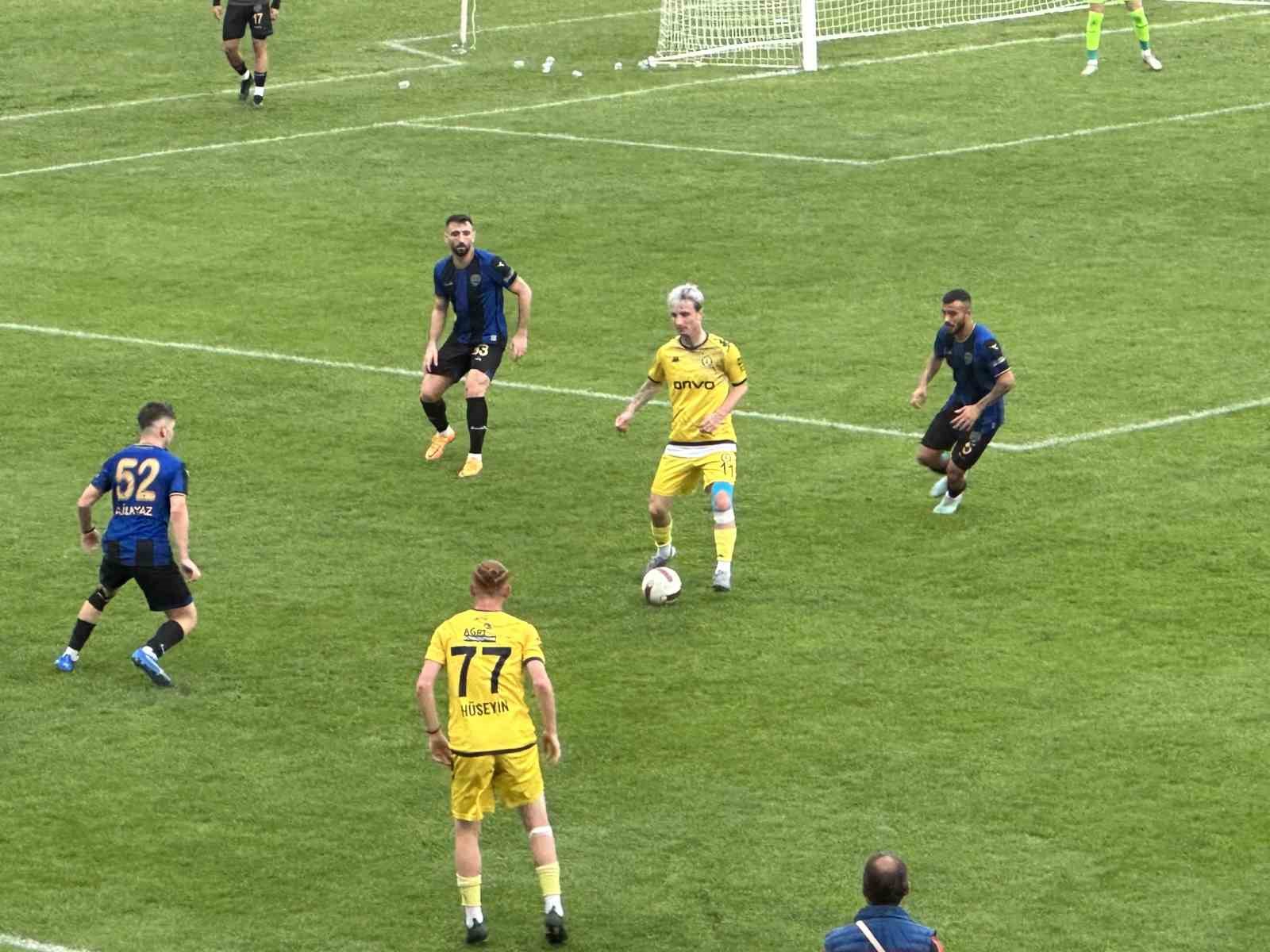 TFF 3. LİG: FATSA BELEDİYESPOR: 2 - AĞRI 1970 SPOR: 0