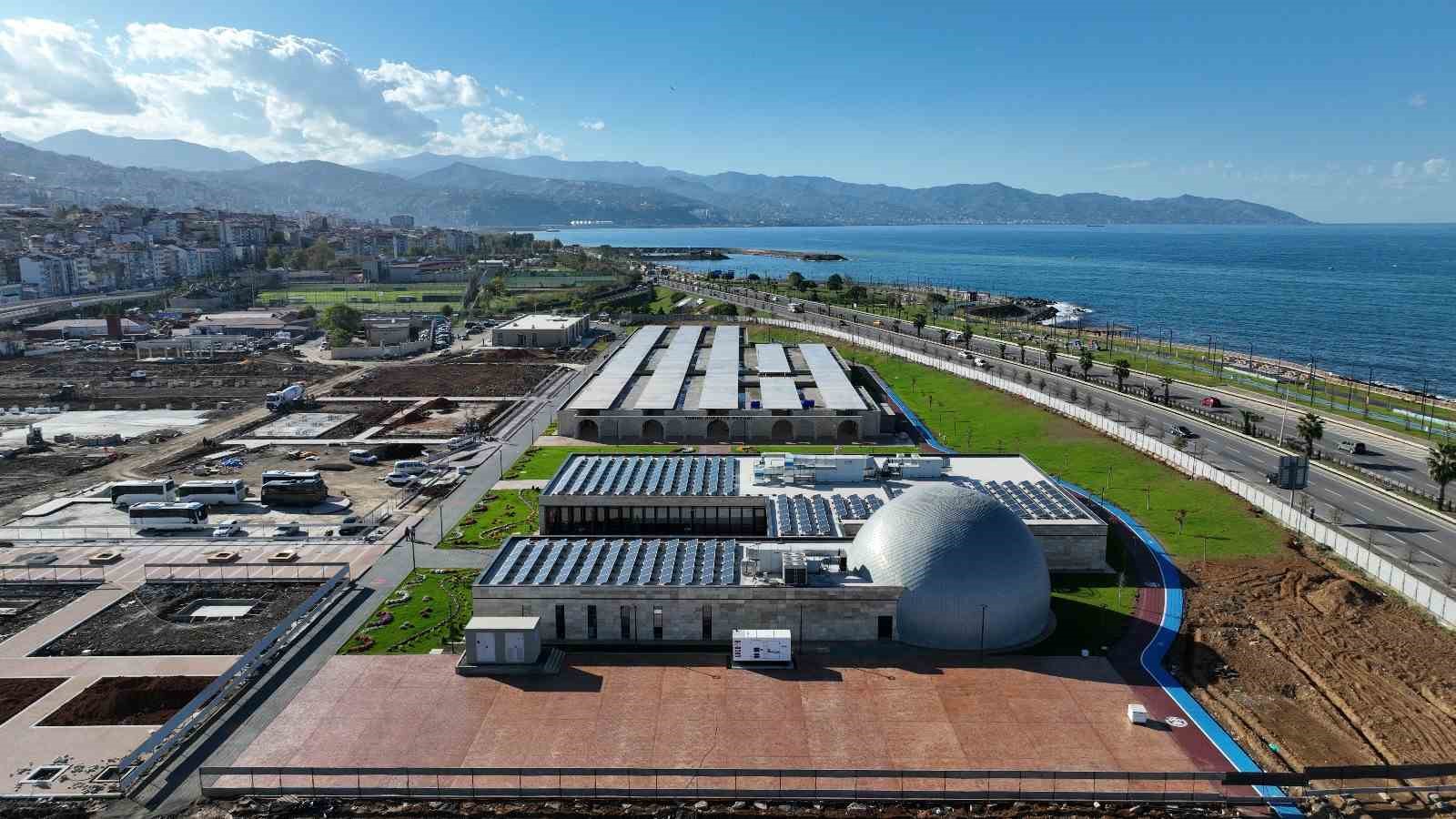TRABZON BÜYÜKŞEHİR BELEDİYESİ TARAFINDAN PAZARKAPI MAHALLESİ'NDE 2 BİN 200 METREKARE ALANDA DOĞU KARADENİZ BÖLGESİ’NİN TEK, TÜRKİYE’NİN 2. UZAY TEMALI BİLİM MERKEZİ AÇILIYOR