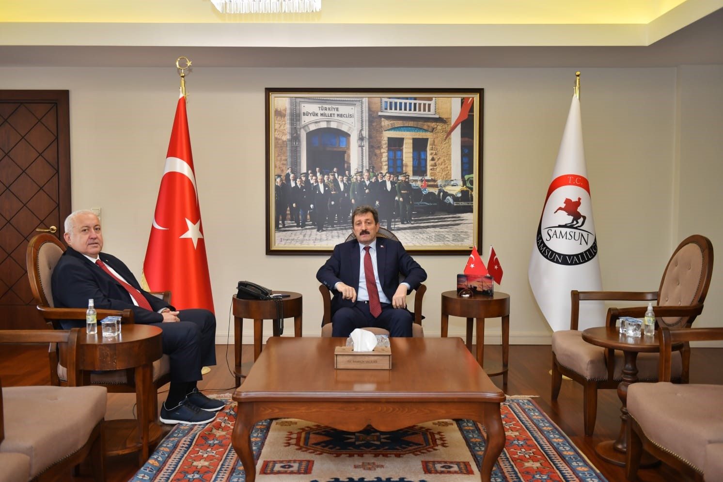 SAMSUN VALİSİ ORHAN TAVLI, YÜZYILLARDIR VERİM ALINAN SAMSUN'DAKİ FINDIKLARA GÖZLERİ GİBİ BAKMALARI GEREKTİĞİNİ SÖYLEDİ