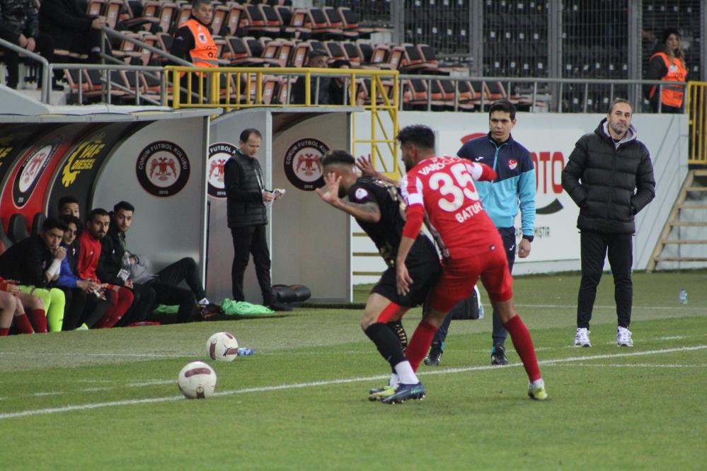 TRENDYOL 1. LİG'İN 17. HAFTASINDA ÇORUM FK, SAHASINDA KARŞILAŞTIĞI BOLUSPOR'U 2-0 MAĞLUP ETTİ