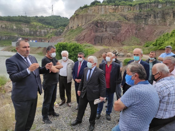 Mhp Heyeti Cüruf Tesisi Yapılması Planlanan Bölgeyi Gezdi