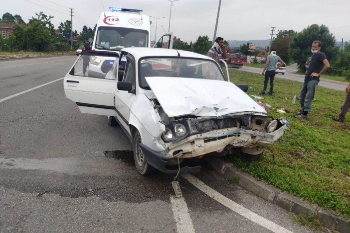 Samsun’da Trafik Kazası: 6 Yaralı