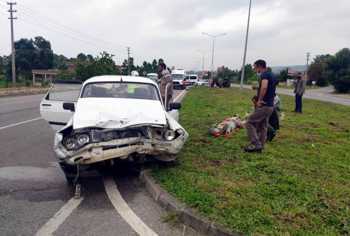 Samsun’da Trafik Kazası: 6 Yaralı