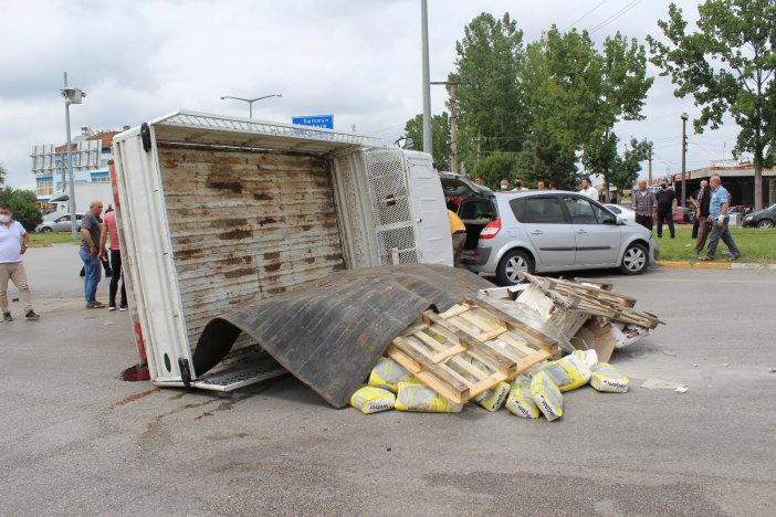 Samsun’da Trafik Kazası: 3 Yaralı
