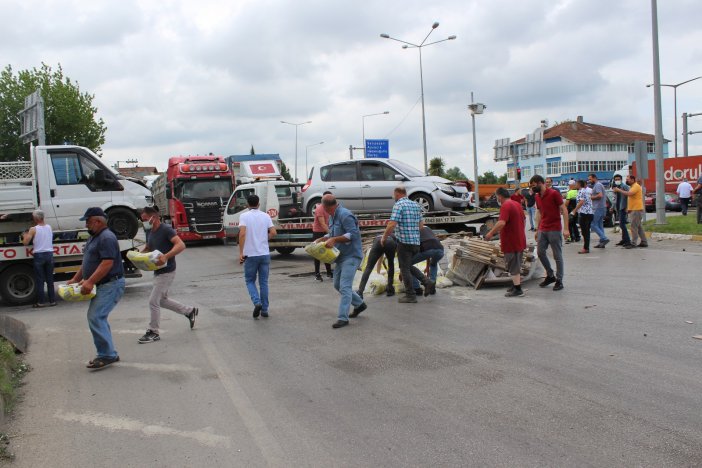 Samsun’da Trafik Kazası: 3 Yaralı