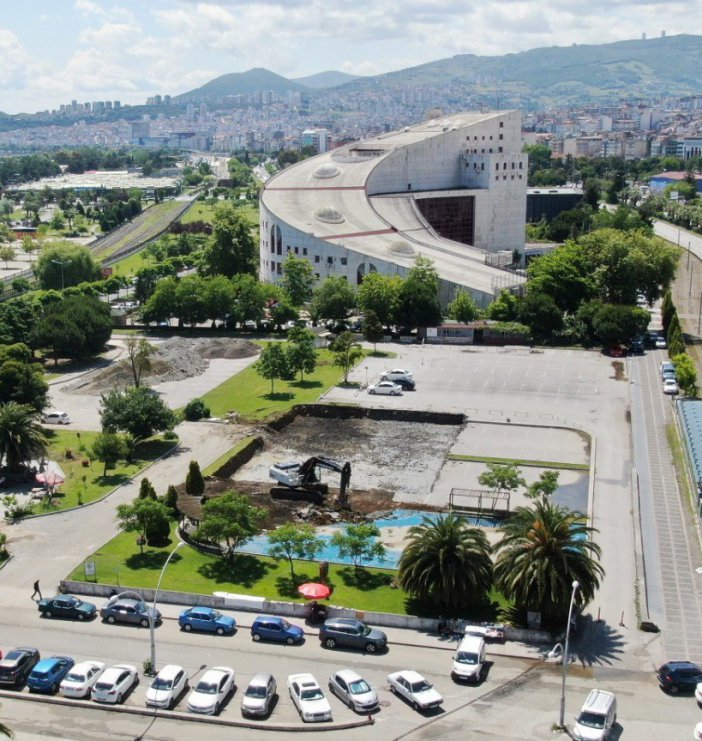 “ilçe Toplu Ulaşım Transfer Merkezi” İnşaatı Başladı