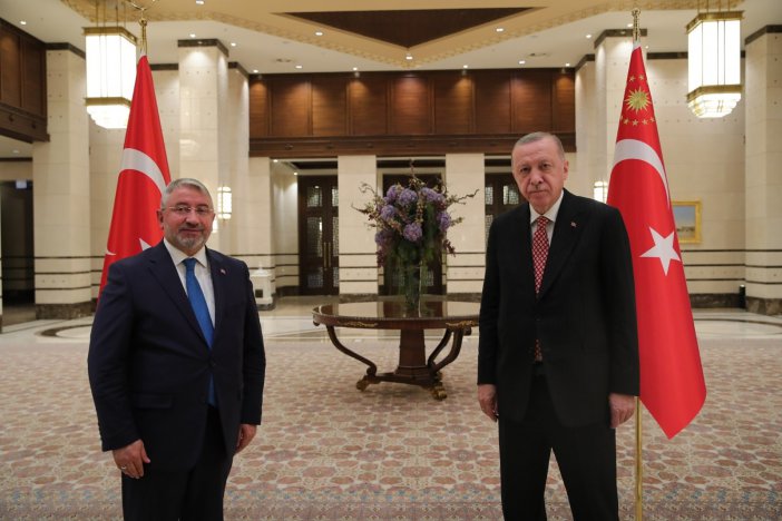 Başkan Aşgın, Cumhurbaşkanı Erdoğan İle Görüştü