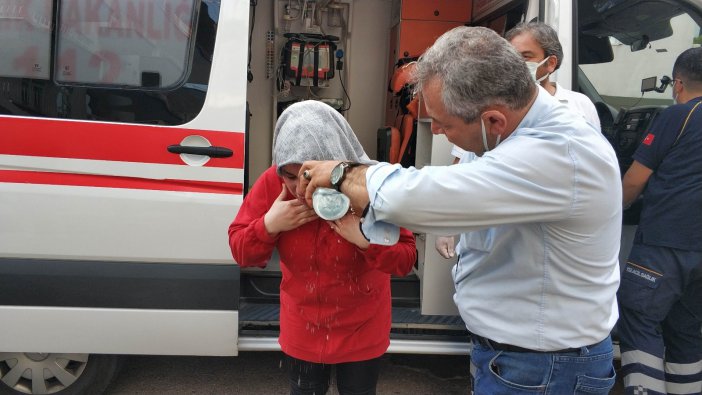Samsun’da Aile Kavgasında 1’i Polis 2 Kişi Hastanelik Oldu