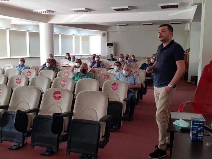 Kastamonu Belediyesi’nde İş Sağlığı Ve Güvenliği Eğitimleri Veriliyor