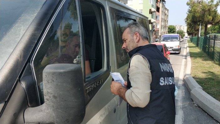 Samsun’da Narkotik Şube Müdürlüğü Koordinesinde Uyuşturucu Uygulaması